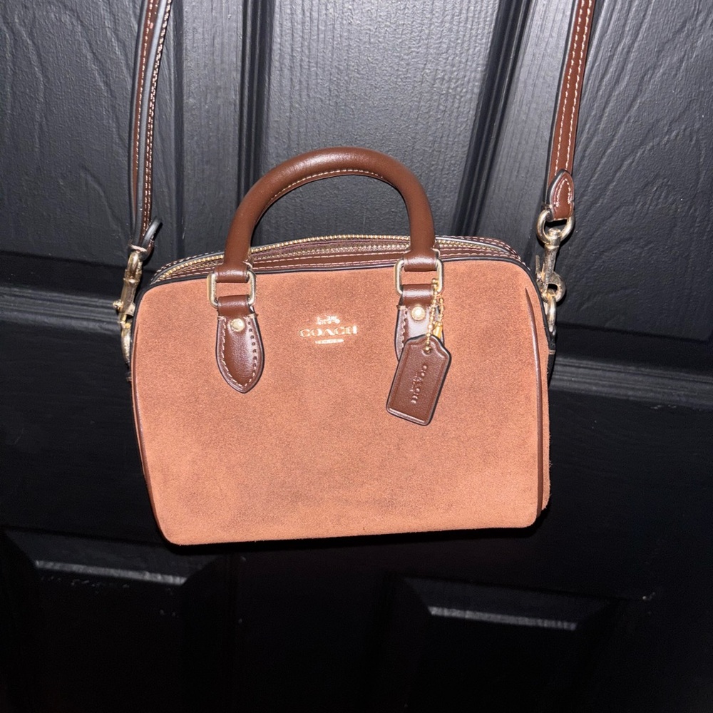 Coach suede mini Rowan